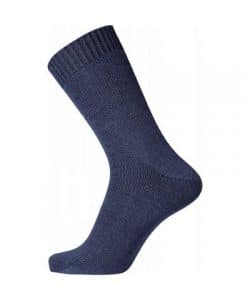 Egtved uldstrømper "Work" i mørkeblå unisex Marineblå 40 - 43