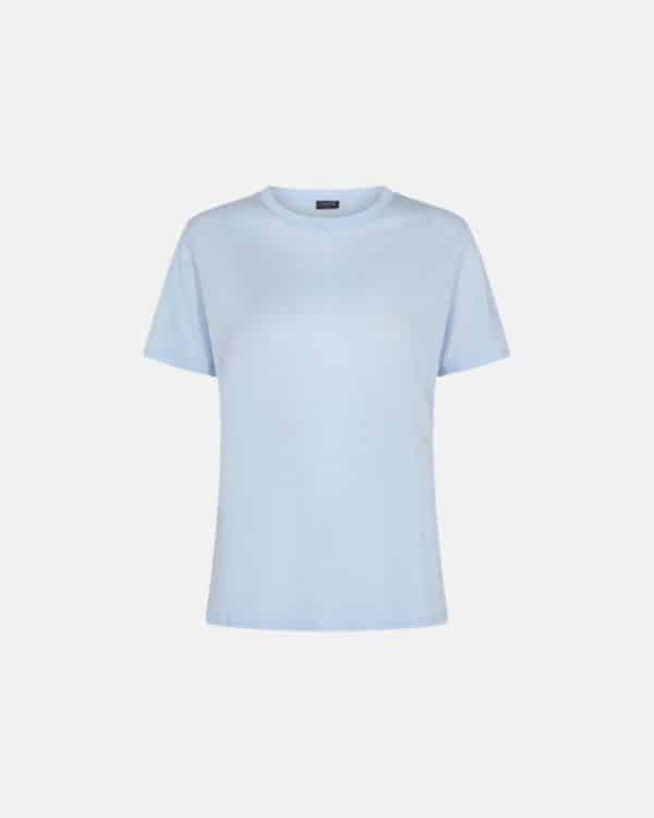 T-shirt "ligth" |100% uld| lys blå