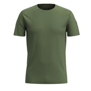 Smartwool Mens Merino Short Sleeve Tee, Fern Green