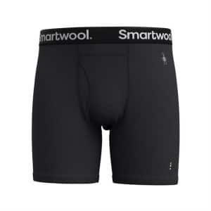 Smartwool Mens Merino Boxer Brief, Black
