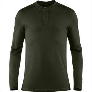 Fjällräven Singi Merino Henley uld, deep forest-2XL - Trøjer