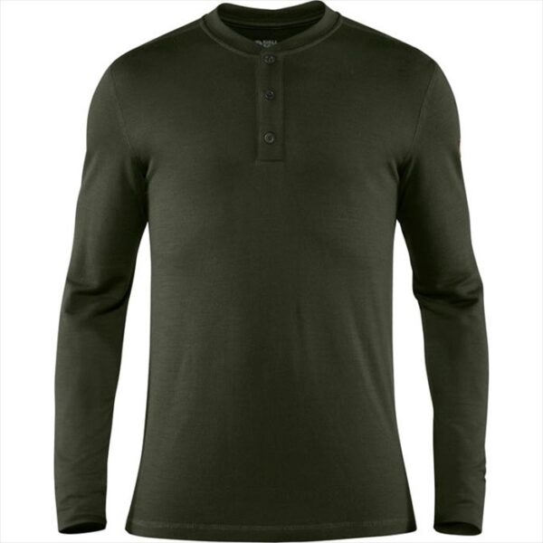 Fjällräven Singi Merino Henley uld, deep forest-XL - Trøjer