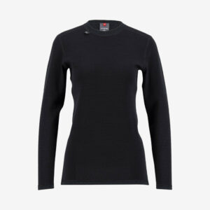 Ulvang - Comfort 200 uldundertrøje til dame (Sort) - XL