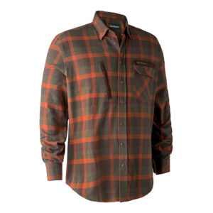 Ethan Skjorte - Orange Check - 39/40