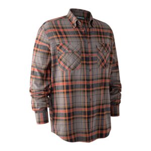 Marvin Skjorte - Orange Check - 45/46