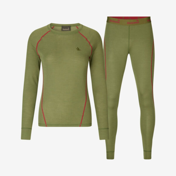 Seeland - Hawker base layer Women (Grøn) - L